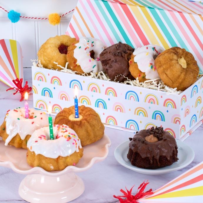 Birthday Bundt Cake Assortment